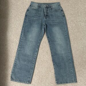 SHEIN Blue Flare & Wide Leg Jeans